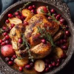 Apple Cranberry Roasted Chicken