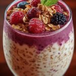 Berry Oat Breakfast Smoothie: 5 Steps to a Healthy Start 4 Berry Oat Breakfast Smoothie