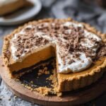 Black Bottomed Pumpkin Pie