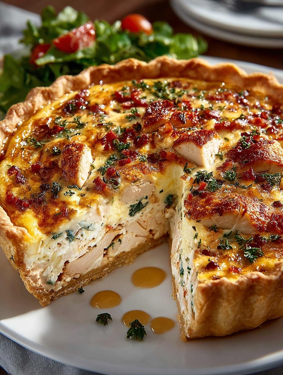 Homemade Chicken Quiche: 5 Reasons to Love This Comfort Dish 2 Homemade Chicken Quiche: 5 Reasons to Love This Comfort Dish - Chicken Quiche - main visual representation