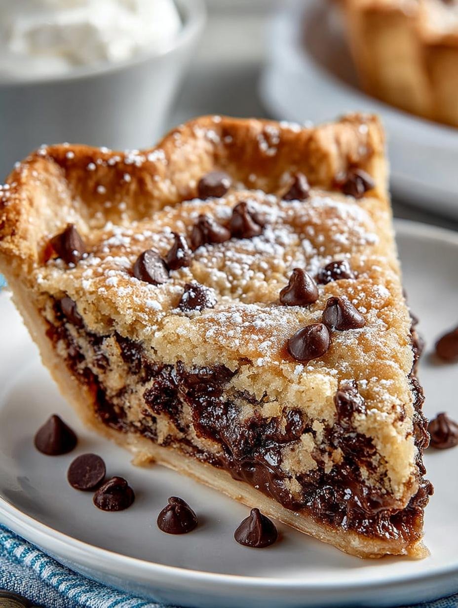 Delicious Chocolate Chip Pie Recipe: A Comfort Delight - Chocolate Chip Pie Recipe - main visual representation