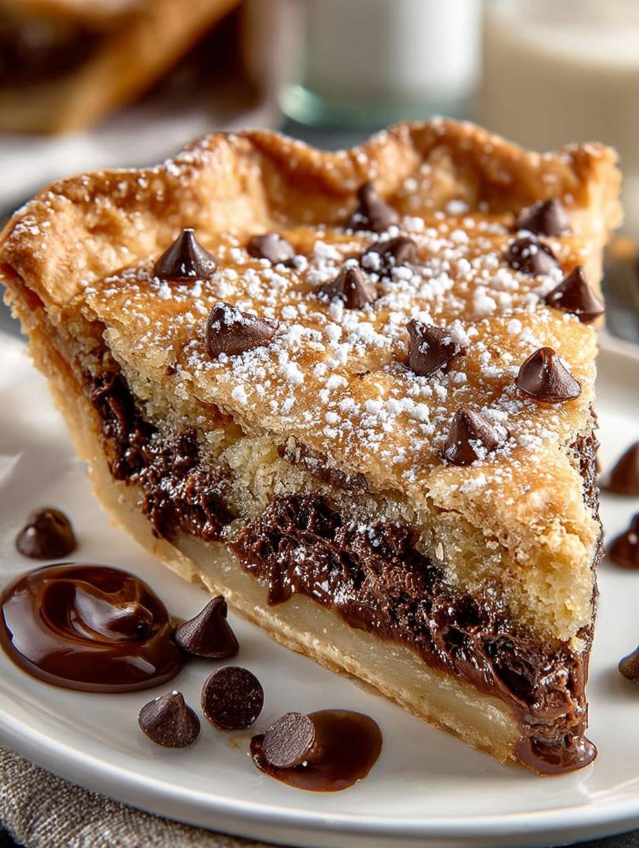 Chocolate Chip Pie Recipe