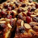 Christmas Cranberry Almond Cake