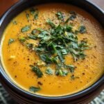 Creamy Carrot Ginger Soup
