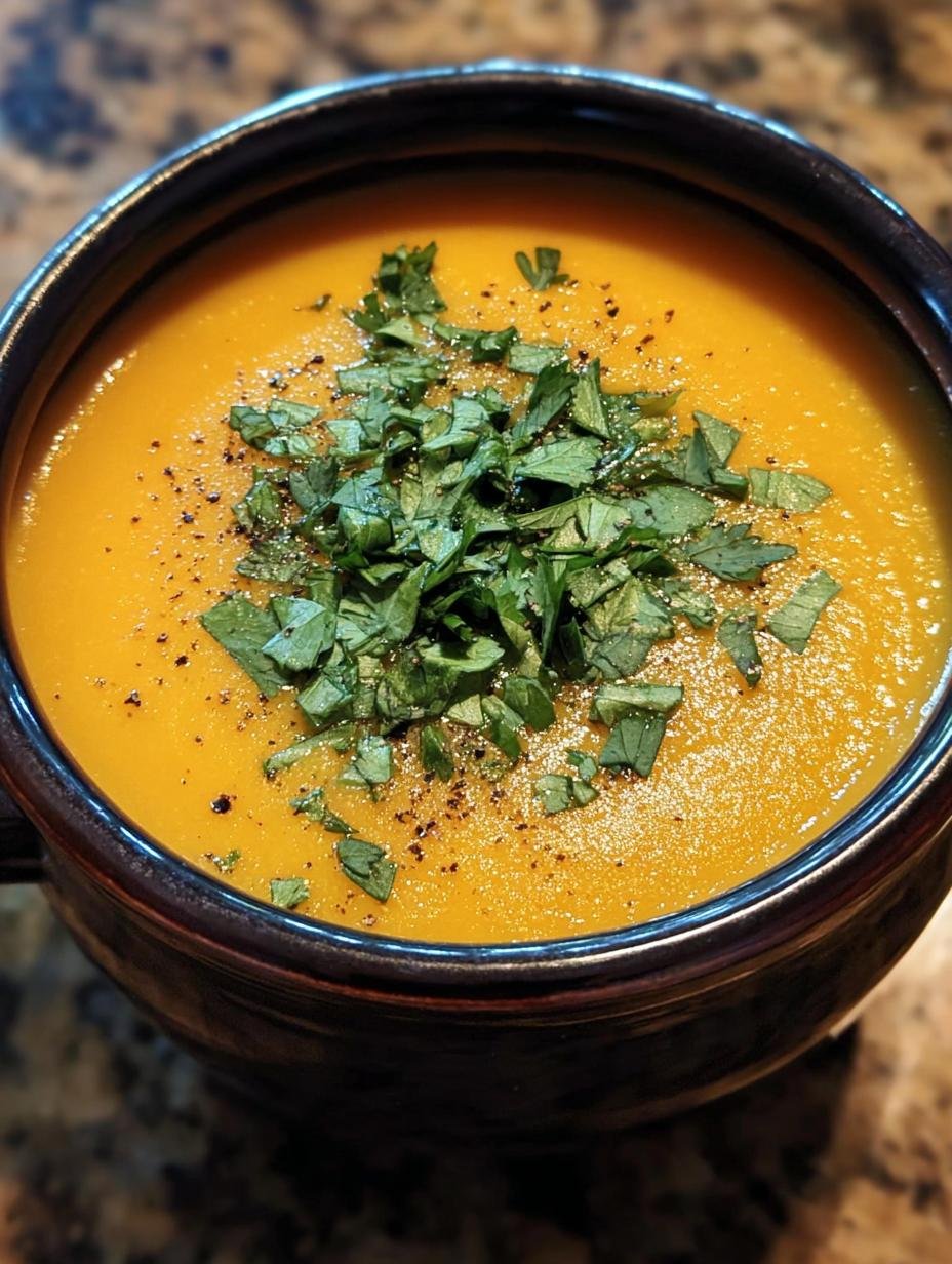 Creamy Carrot Ginger Soup: 1 Simple Comfort Recipe - Creamy Carrot Ginger Soup - additional detail