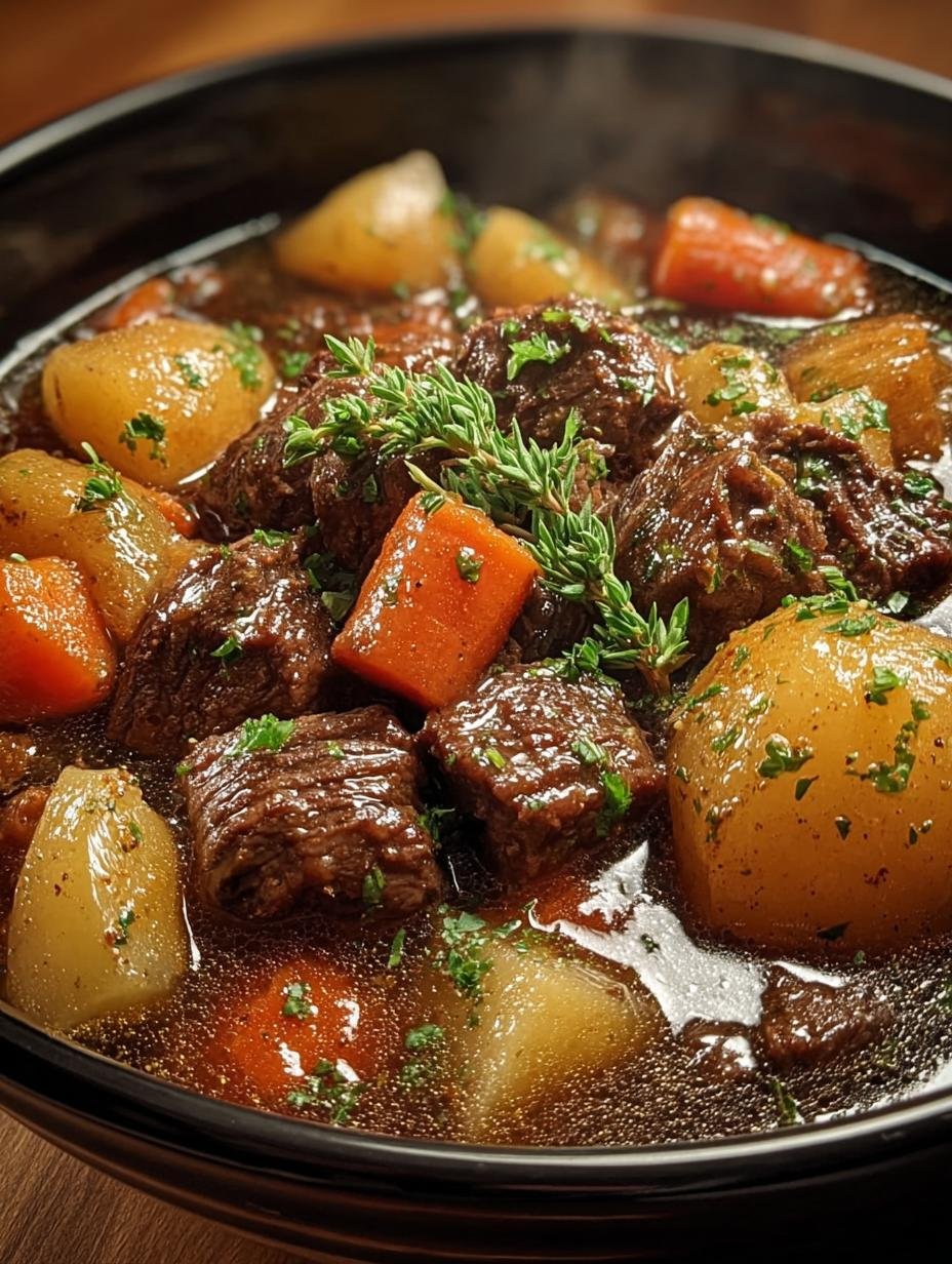 Crockpot Beef Vegetable Stew