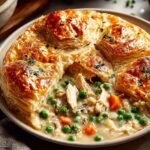 Crustless Chicken Pot Pie