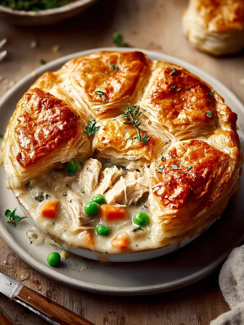 Delicious Crustless Chicken Pot Pie for Guilt-Free Comfort - Crustless Chicken Pot Pie - additional detail