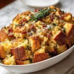 Double Bread Stuffing Bacon