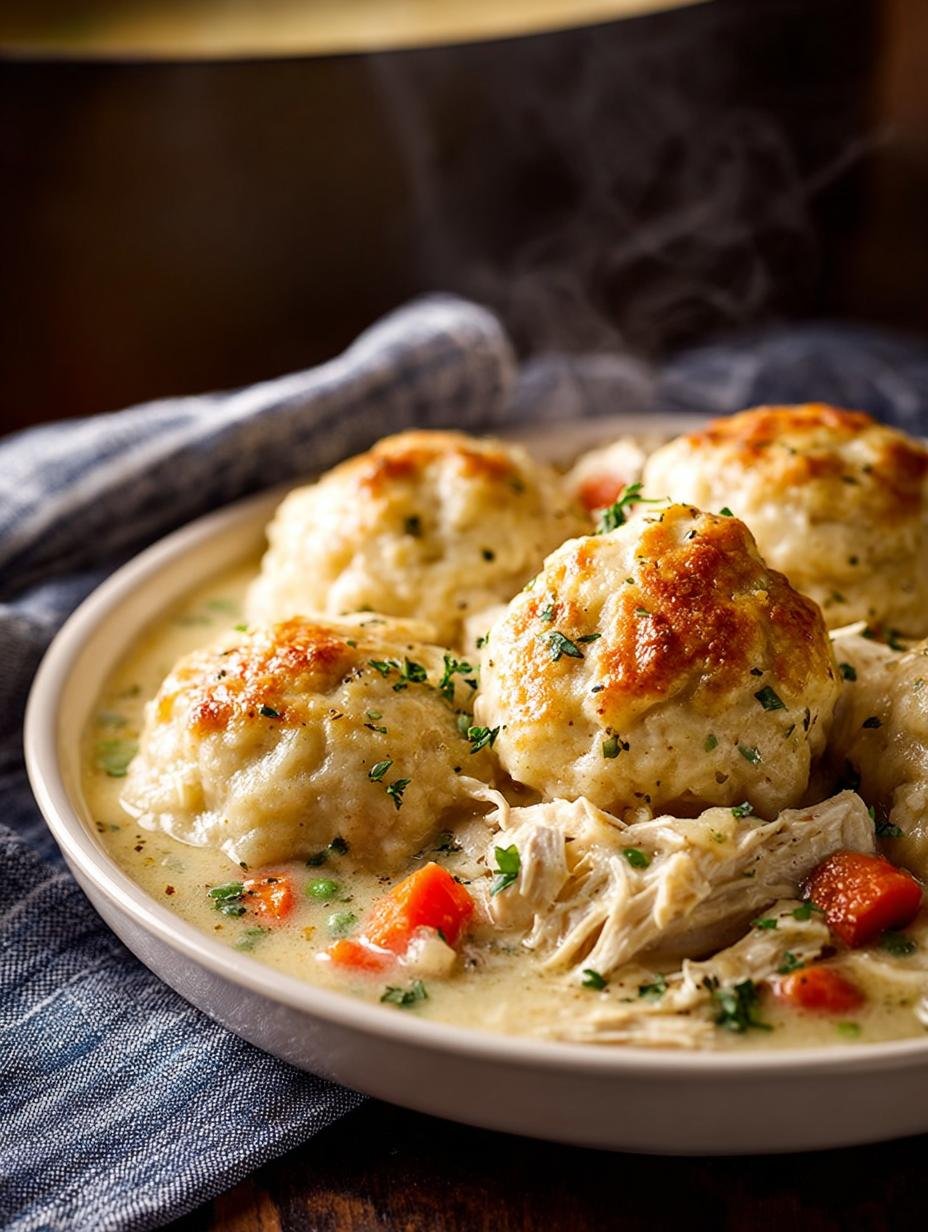 Easy Chicken and Biscuit Dumplings Recipe for Cozy Nights - Easy Chicken and Biscuit Dumplings Recipe - main visual representation