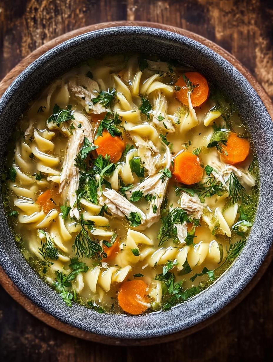 Fresh Herb Chicken Noodle: Comfort in 1 bowl 1 Fresh Herb Chicken Noodle