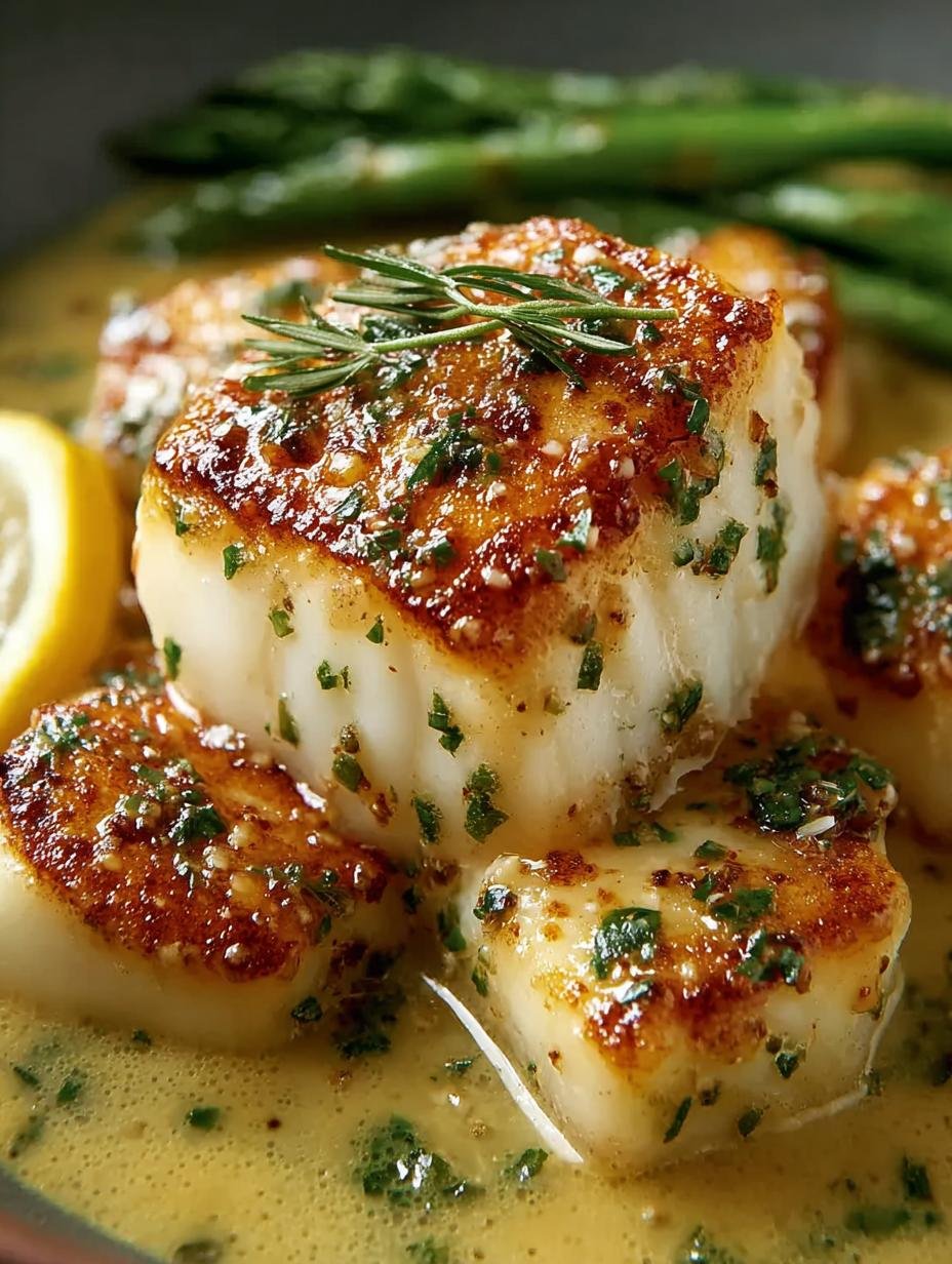 Sizzling Garlic Butter Cod for a Gourmet Dinner 3 Sizzling Garlic Butter Cod for a Gourmet Dinner - Garlic Butter Cod - additional detail