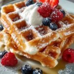 Greek Yogurt Waffles