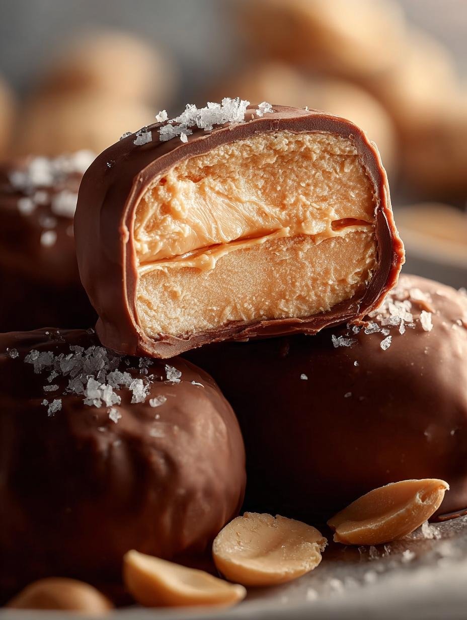 High Protein Frozen Peanut Butter Greek Yogurt Bites - High Protein Frozen Peanut - main visual representation