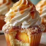 Honey Peach Cupcakes