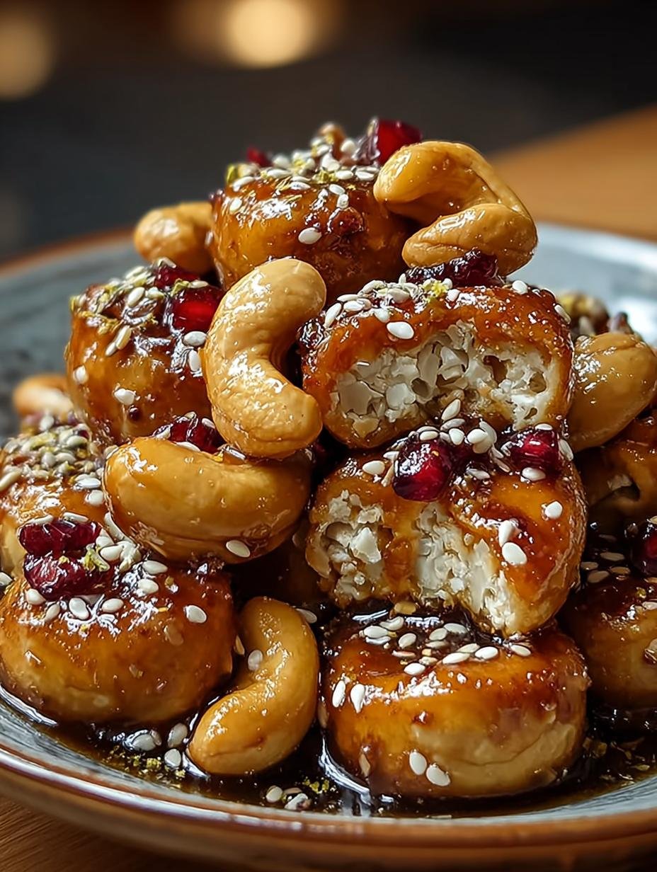Honey Roasted Cashew Bites