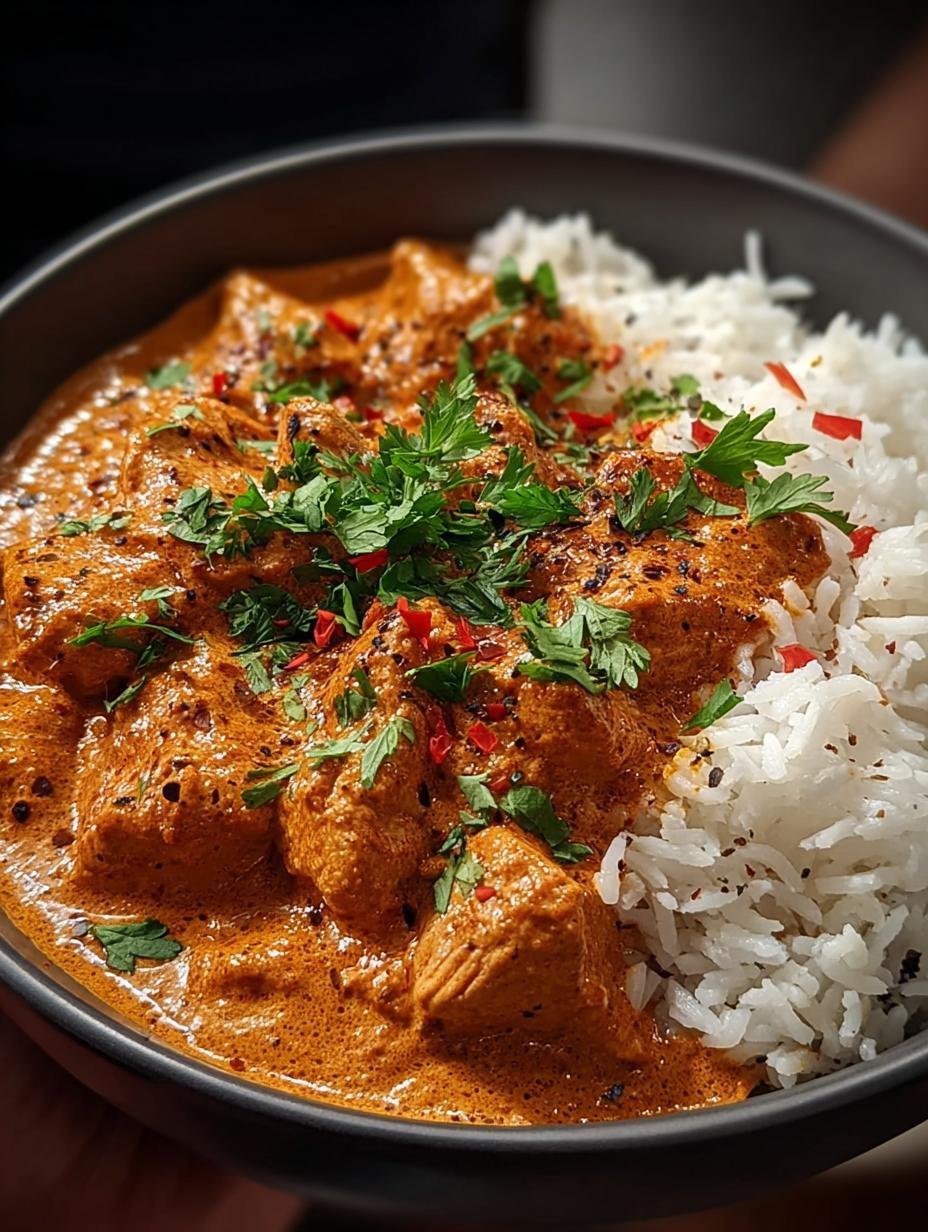 Irresistible Butter Chicken with Rice: A Comfort Classic - Irresistible Butter Chicken with - additional detail