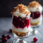 Leftover Cranberry Sauce Parfait
