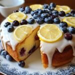 Lemon Blueberry Yogurt Cake