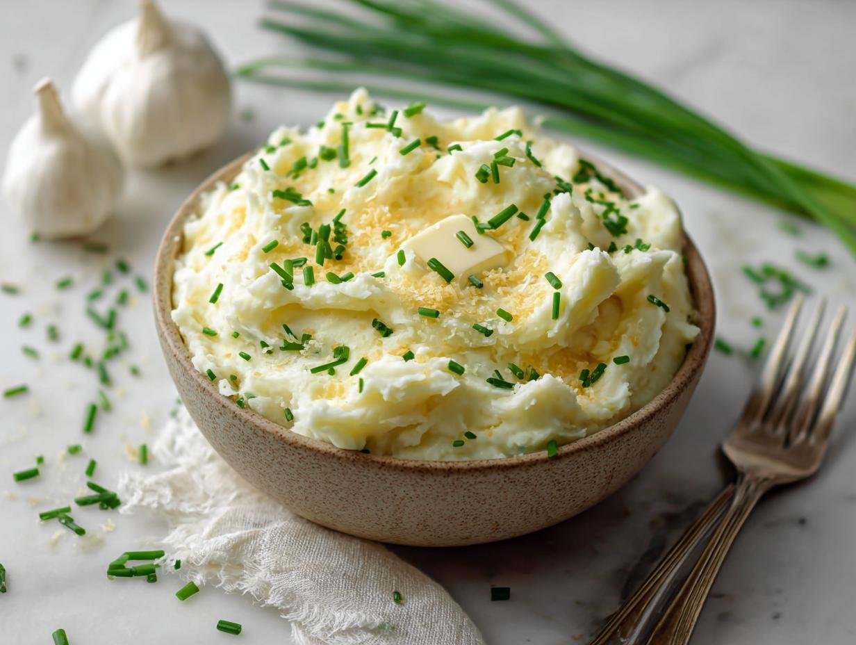 Manchego Whipped Potatoes