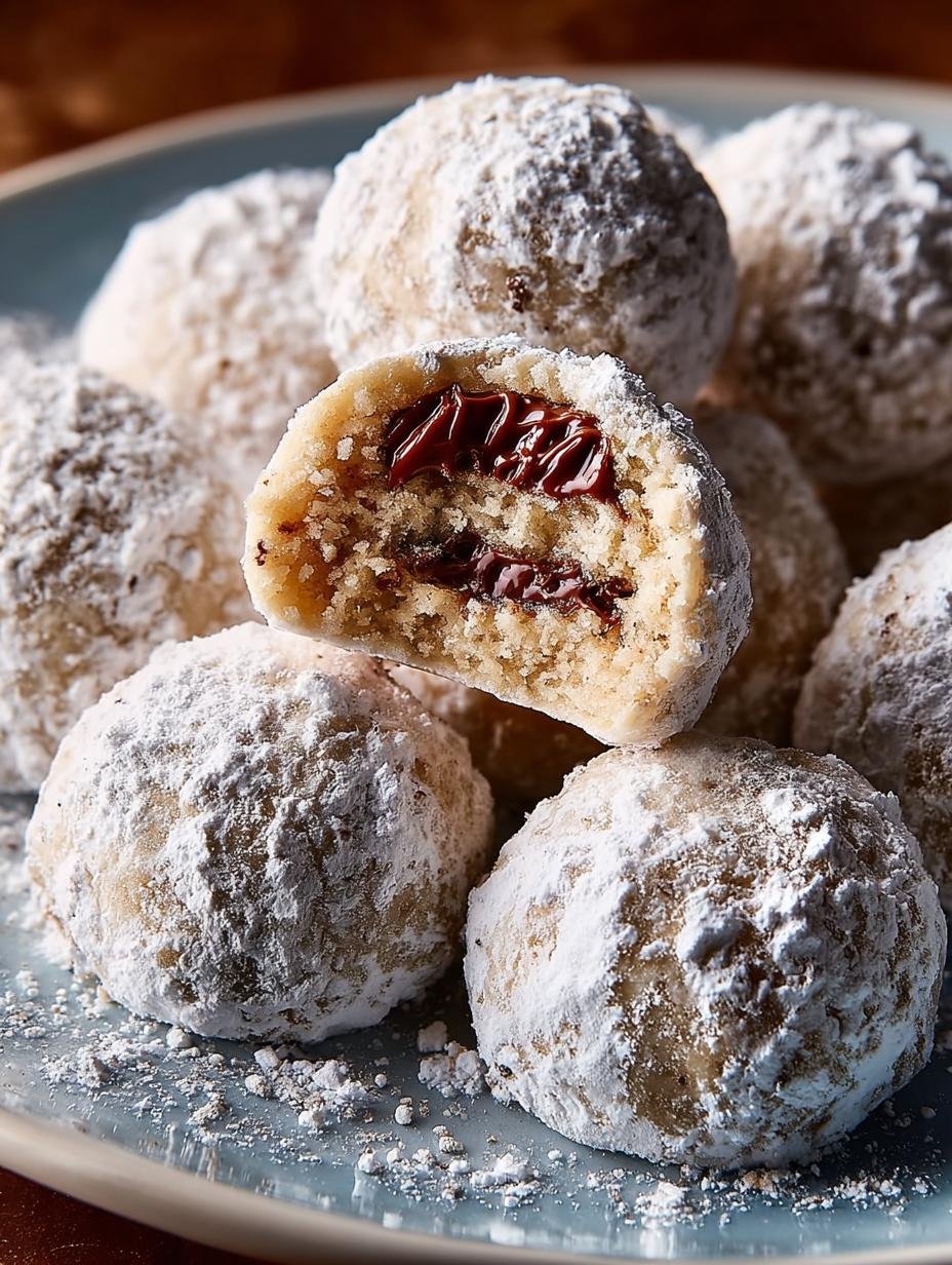 Nutella Snowball Cookies: 18 Irresistible Treats for Everyone - Nutella Snowball Cookies - main visual representation