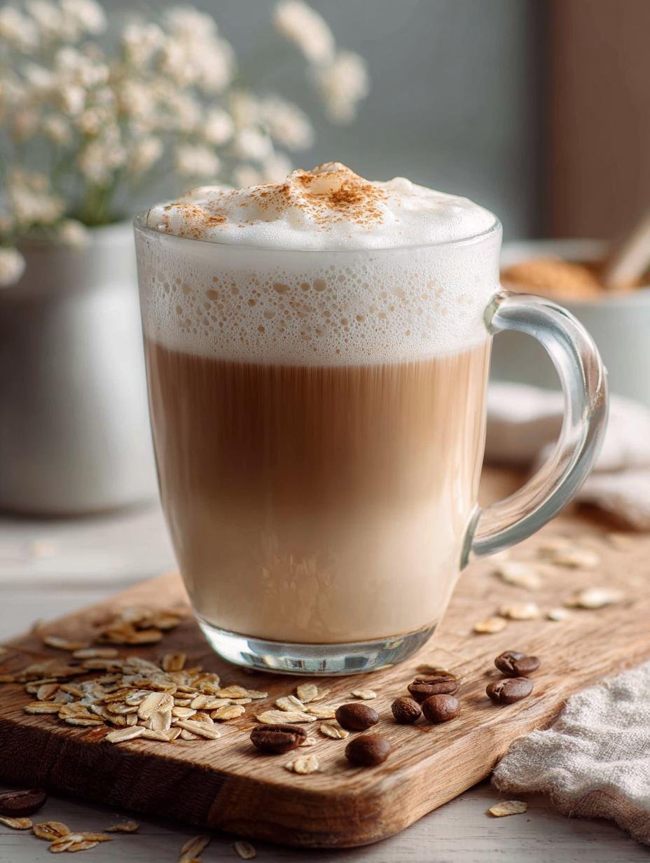 Oat Milk Latte: 5 Steps to a Creamy Vegan Delight - Oat Milk Latte - additional detail