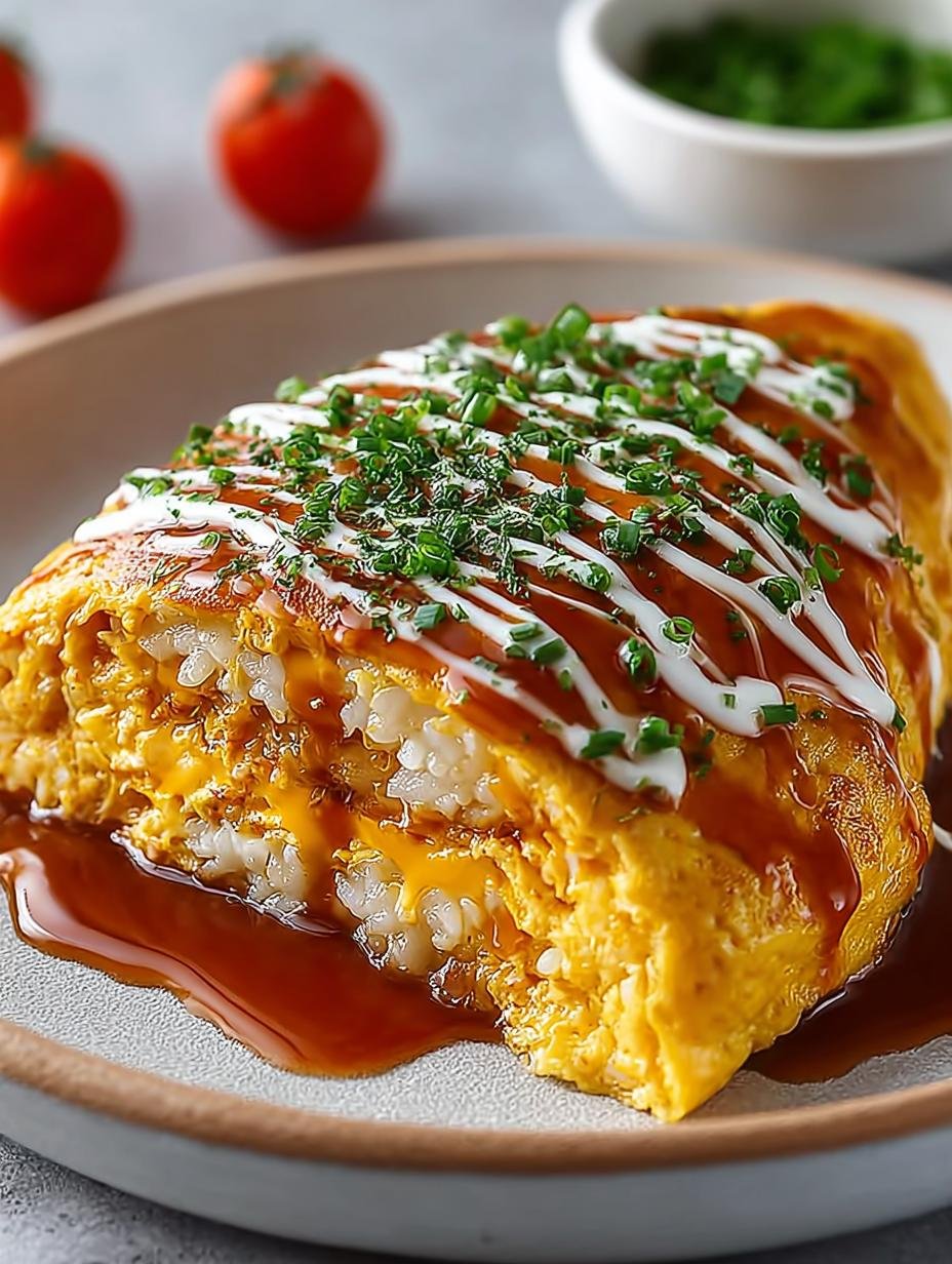 Omurice Japanese Rice Omelet
