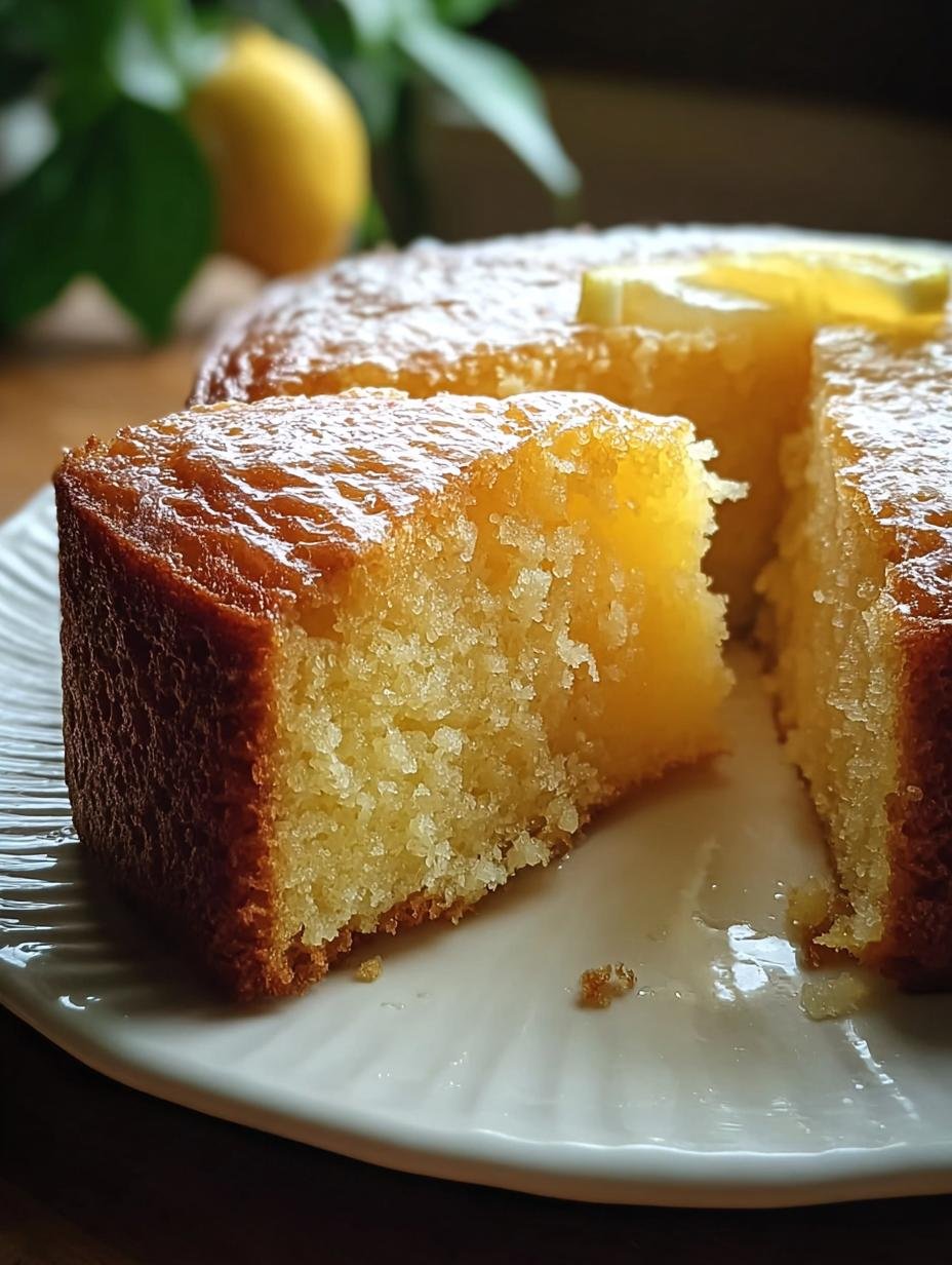 One Bowl Lemon Yogurt: 1 Amazing, Moist Cake Secret - A beautifully baked One Bowl Lemon Yogurt cake, golden brown and ready to be glazed, showcasing its moist texture.