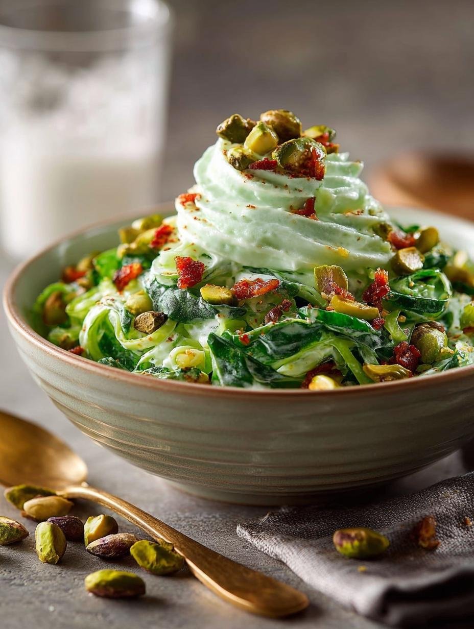Pistachio Salad: 7 Creamy and Delicious Variations 2 Pistachio Salad: 7 Creamy and Delicious Variations - Pistachio Salad - main visual representation