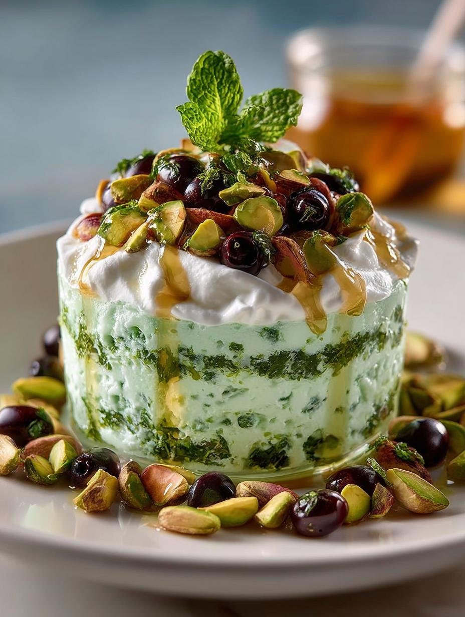 Pistachio Salad: 7 Creamy and Delicious Variations 3 Pistachio Salad: 7 Creamy and Delicious Variations - Pistachio Salad - additional detail