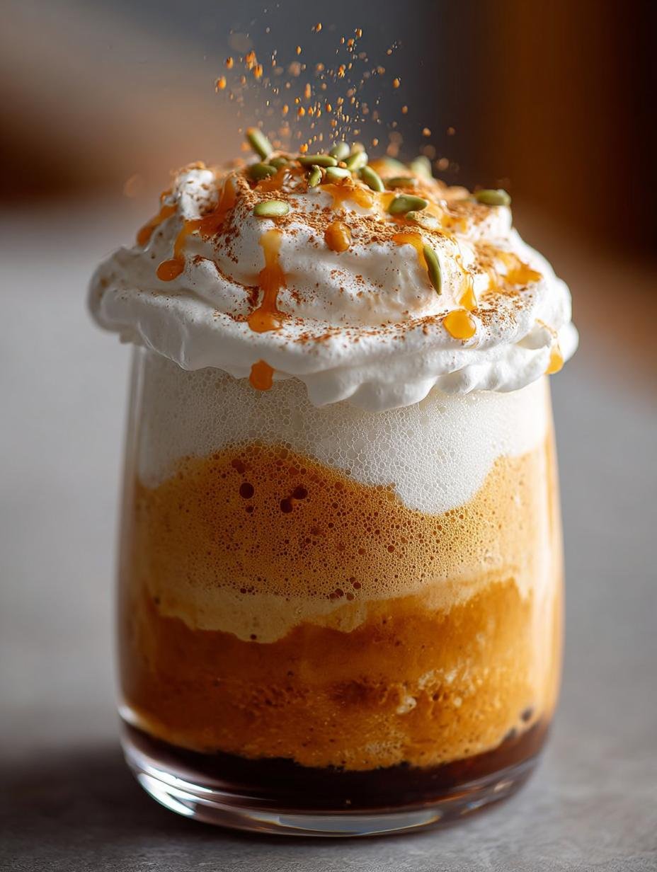 Pumpkin Cream Cold Foam: 5-Minute Cozy Delight - Pumpkin Cream Cold Foam - main visual representation