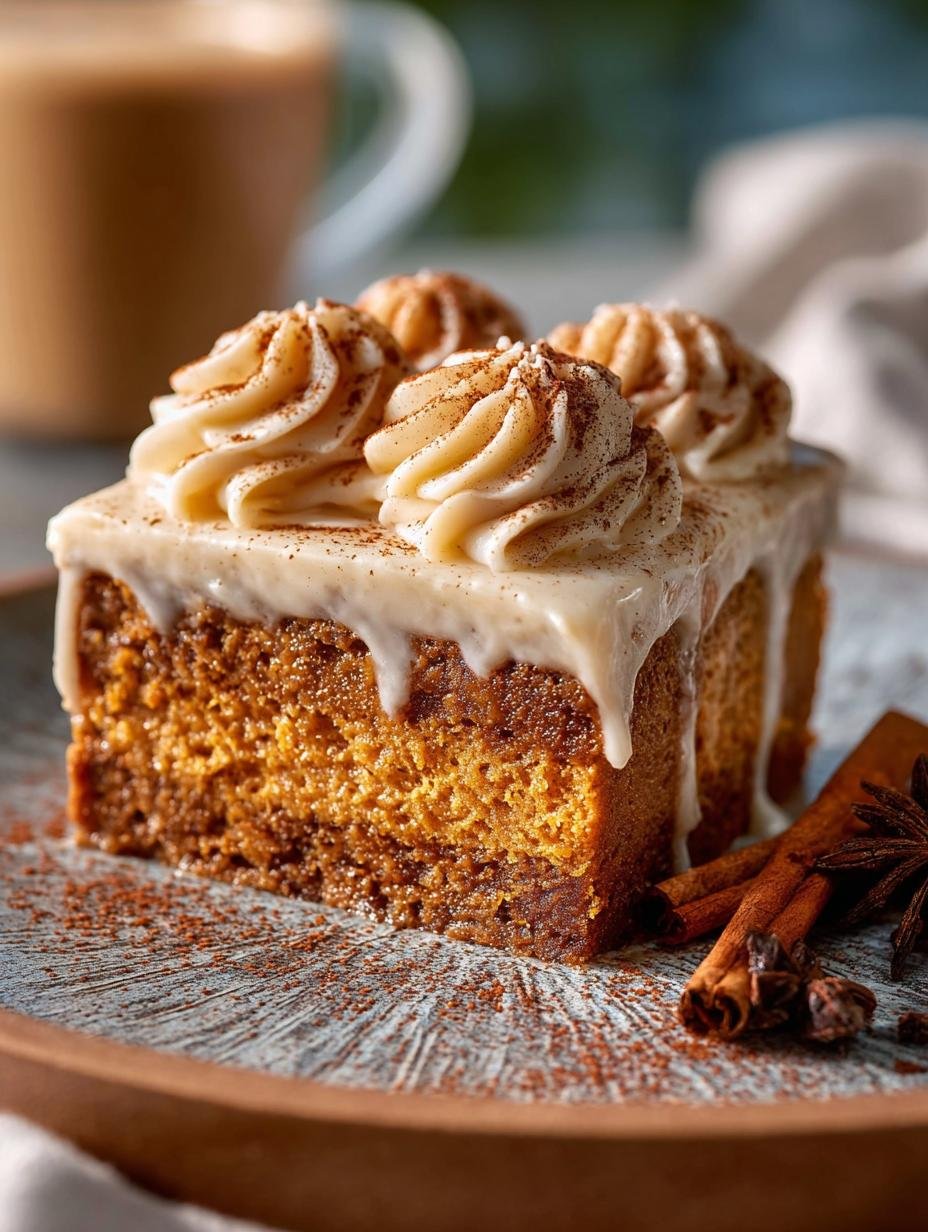 Pumpkin Spice Latte Cake