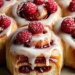 Raspberry Cinnamon Rolls with Lemon Glaze That Delight 4 Raspberry Cinnamon Rolls with