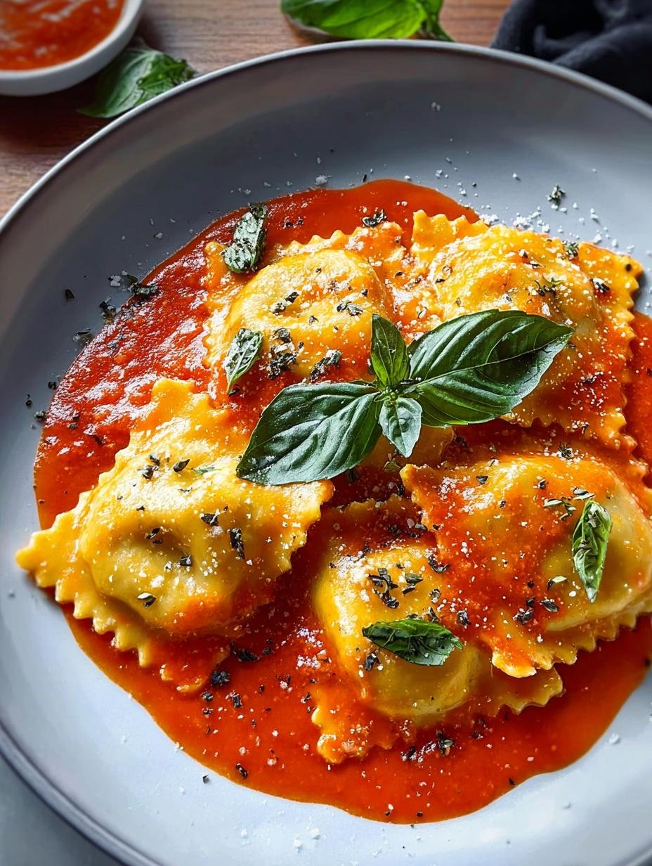 Ravioli Tomato Sauce