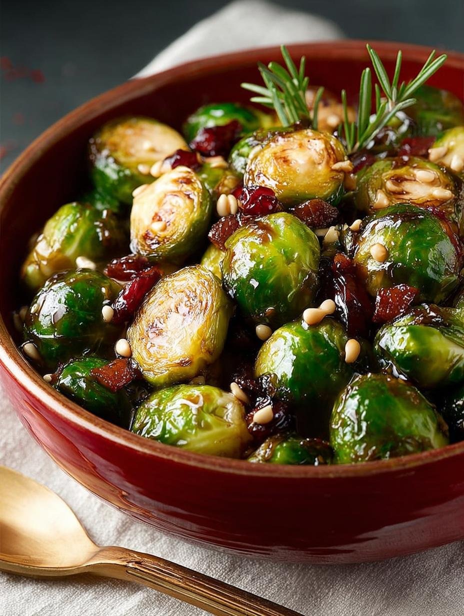 Roasted Balsamic Brussels Sprouts with Pancetta Delight - Roasted Balsamic Brussels Sprouts - main visual representation