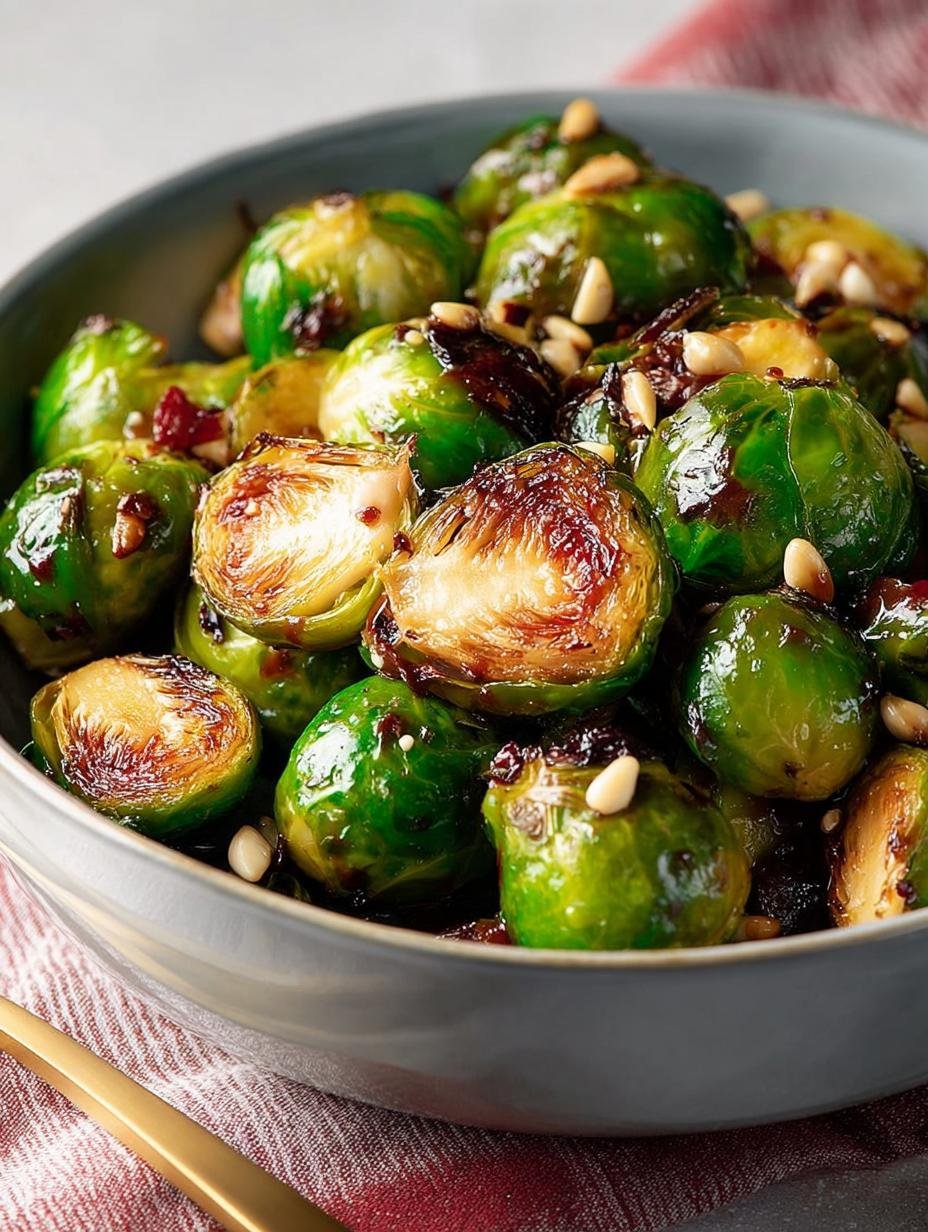 Roasted Balsamic Brussels Sprouts