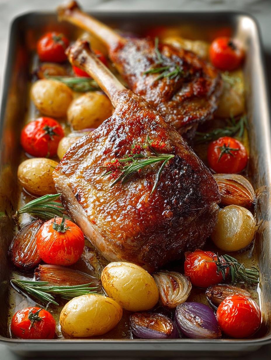 Roasted Turkey Legs with Vegetables: A Comforting Delight - Roasted Turkey Legs with - main visual representation