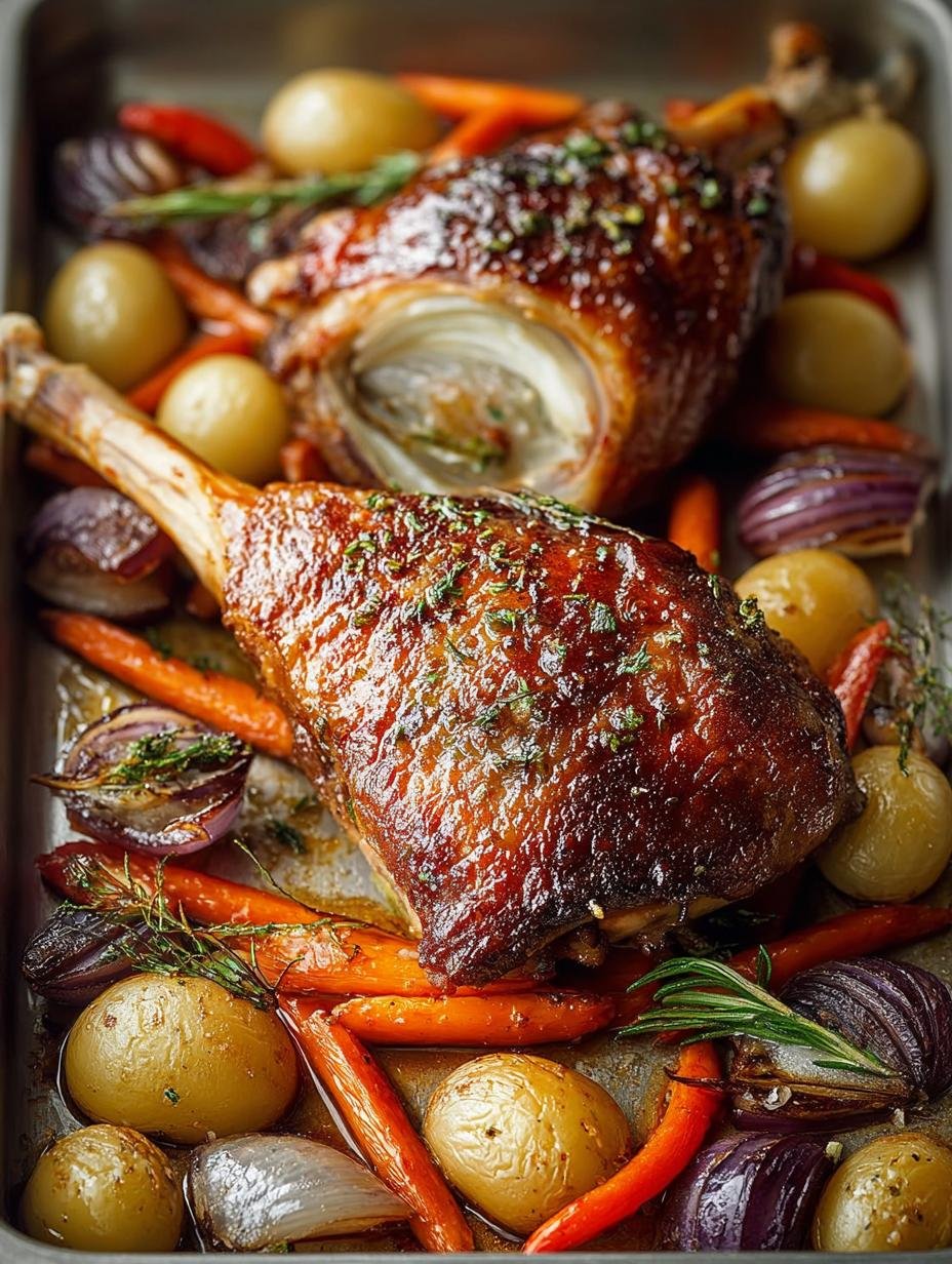 Roasted Turkey Legs with Vegetables: A Comforting Delight - Roasted Turkey Legs with - additional detail