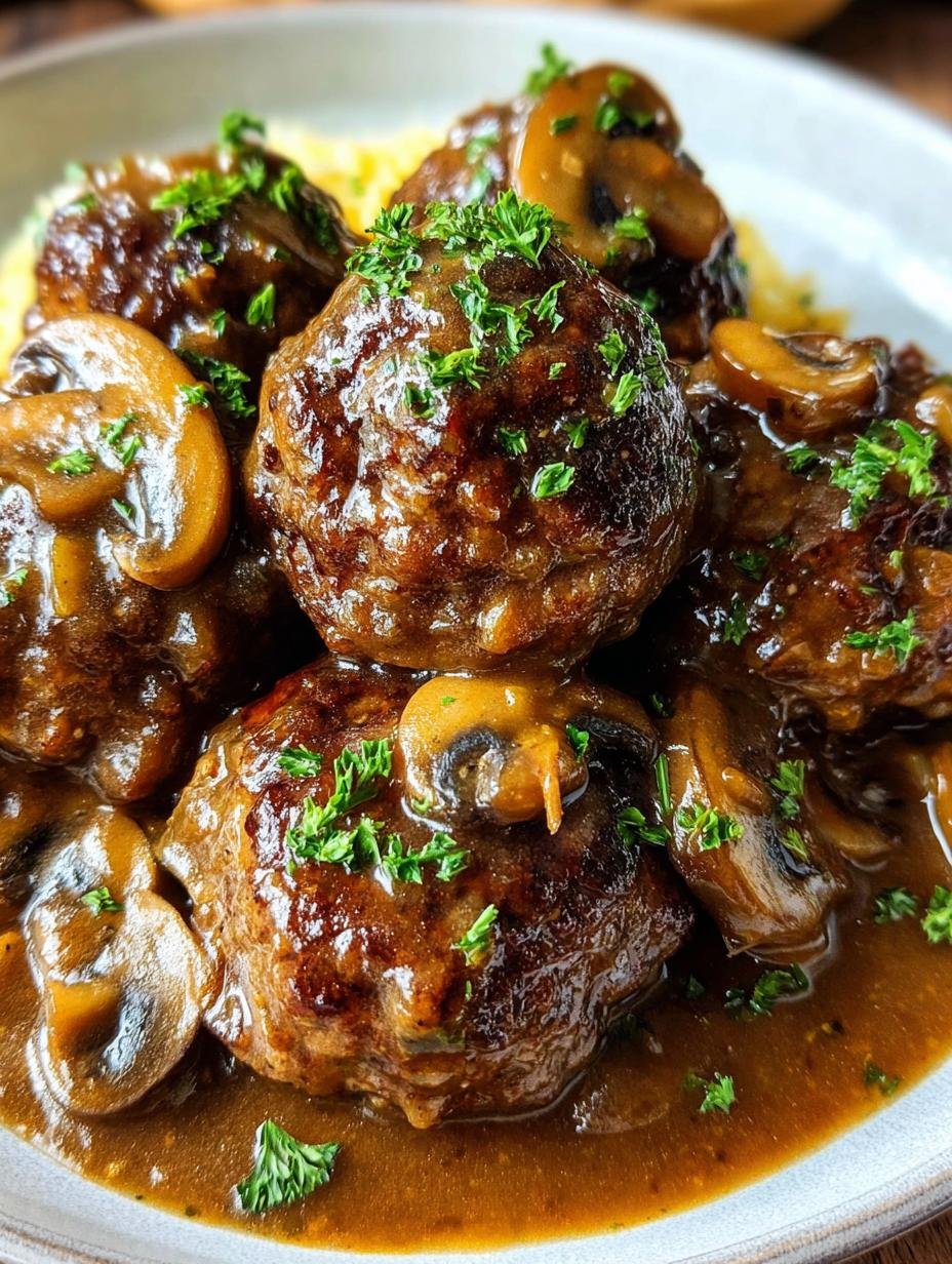 Salisbury Steak Meatballs