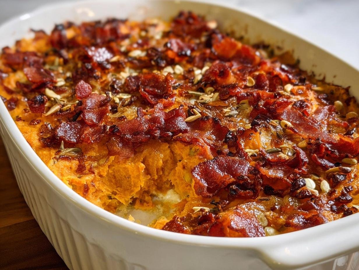 Unforgettable Savory Sweet Potato Casserole This Week - Savory Sweet Potato Casserole - additional detail