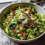 Shredded Brussels Sprouts Salad
