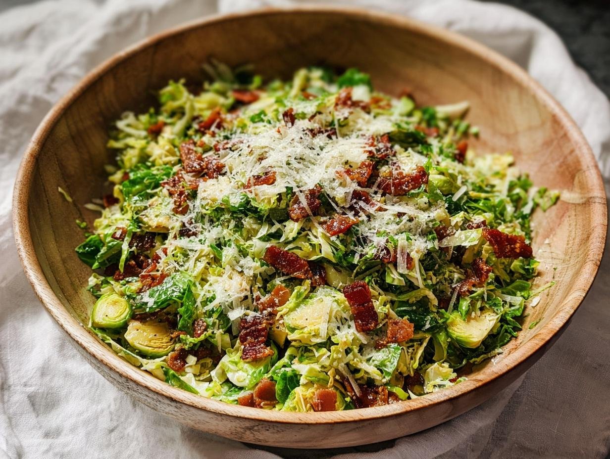Shredded Brussels Sprouts Salad: 1 Dish, 30 Min Magic - Shredded Brussels Sprouts Salad - additional detail