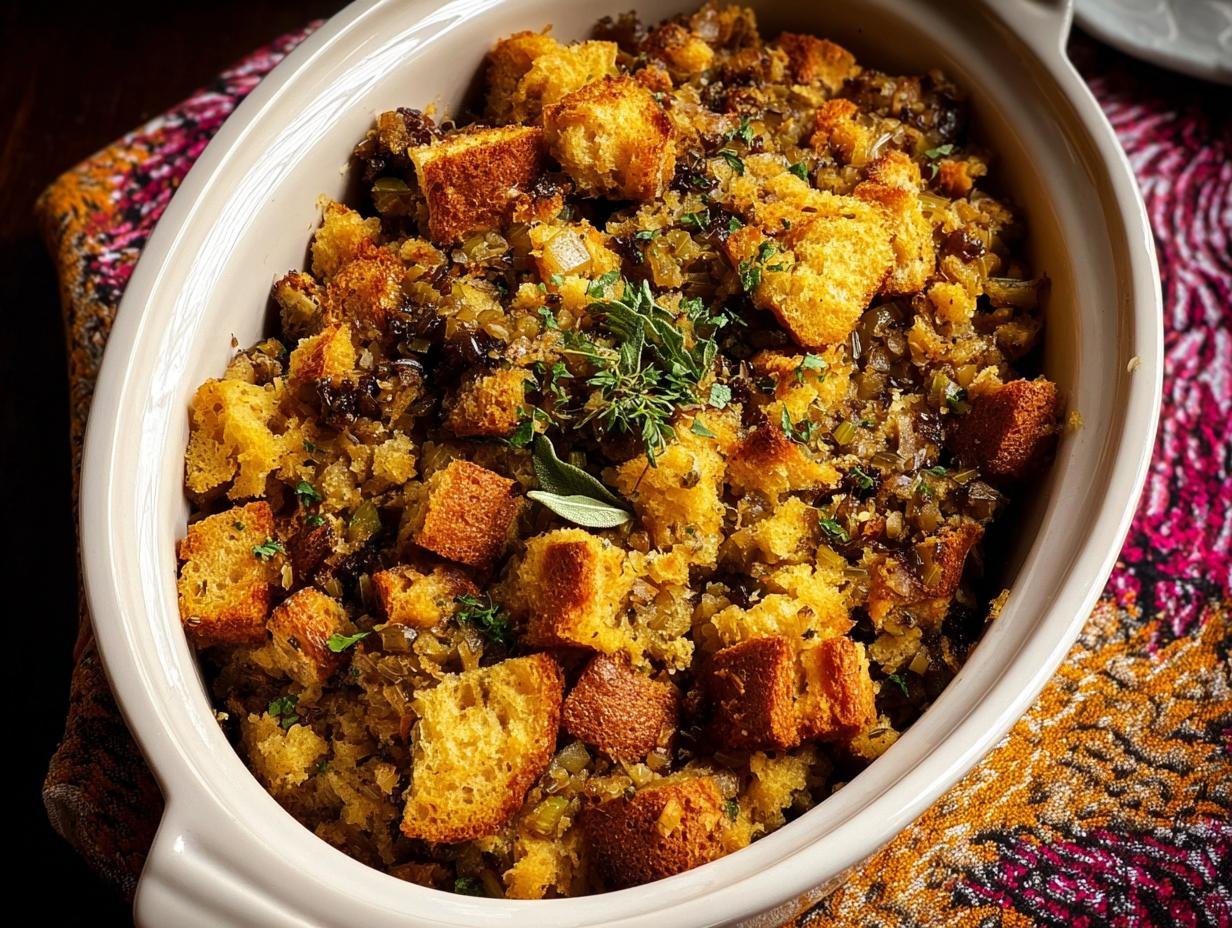 Slow Cooker Stuffing