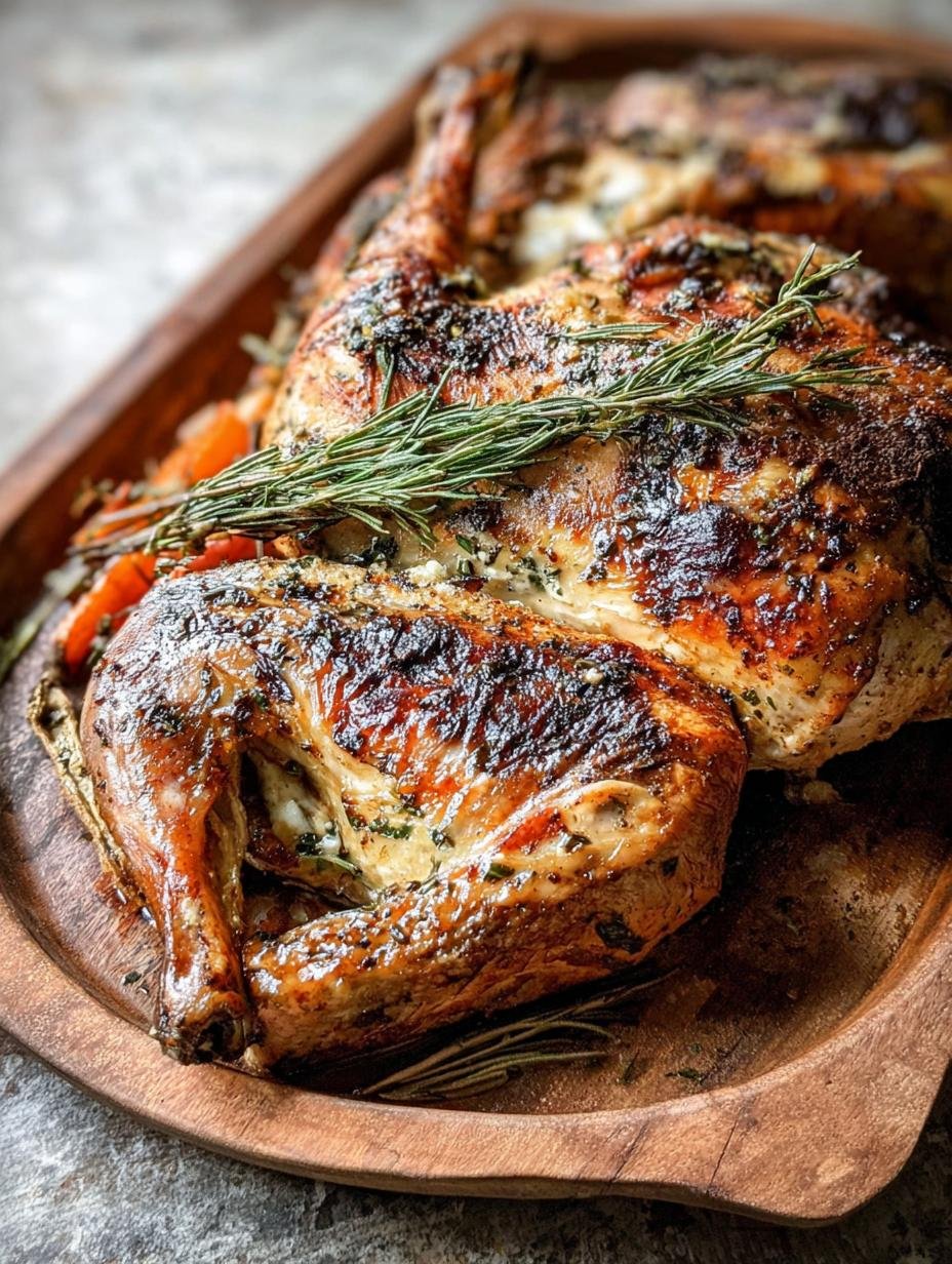 Spatchcock Turkey Herb Butter: A 60-Minute Wonder! - Spatchcock Turkey Herb Butter - main visual representation