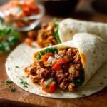 Spicy Chipotle Turkey Burritos