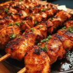 Spicy Paprika Chicken Skewers
