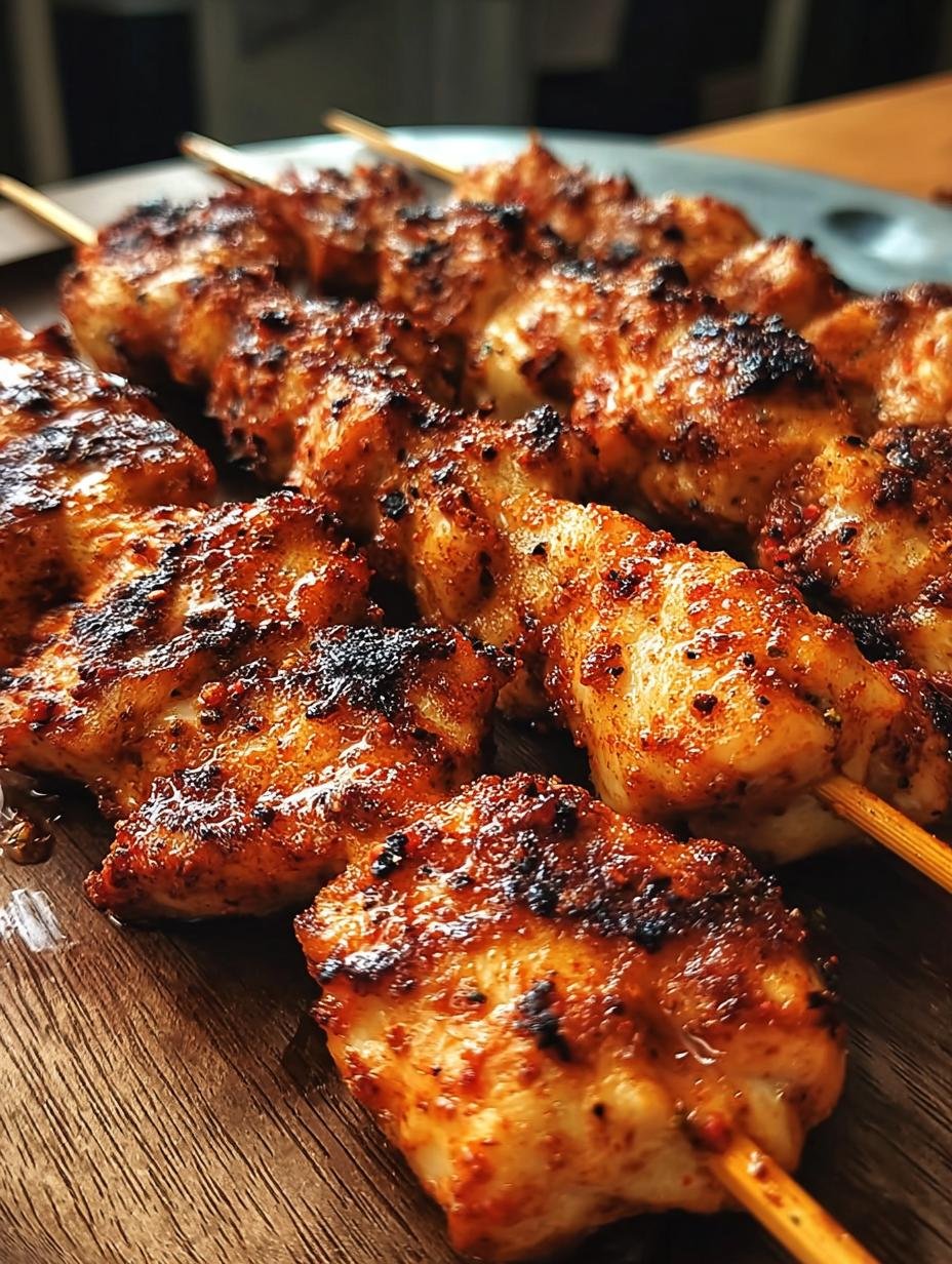 Fiery Spicy Paprika Chicken Skewers: 1 Unforgettable Bite - Spicy Paprika Chicken Skewers - additional detail