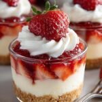 Delicious No-Bake Strawberry Cheesecake Cups for Any Occasion 4 Strawberry Cheesecake Cups