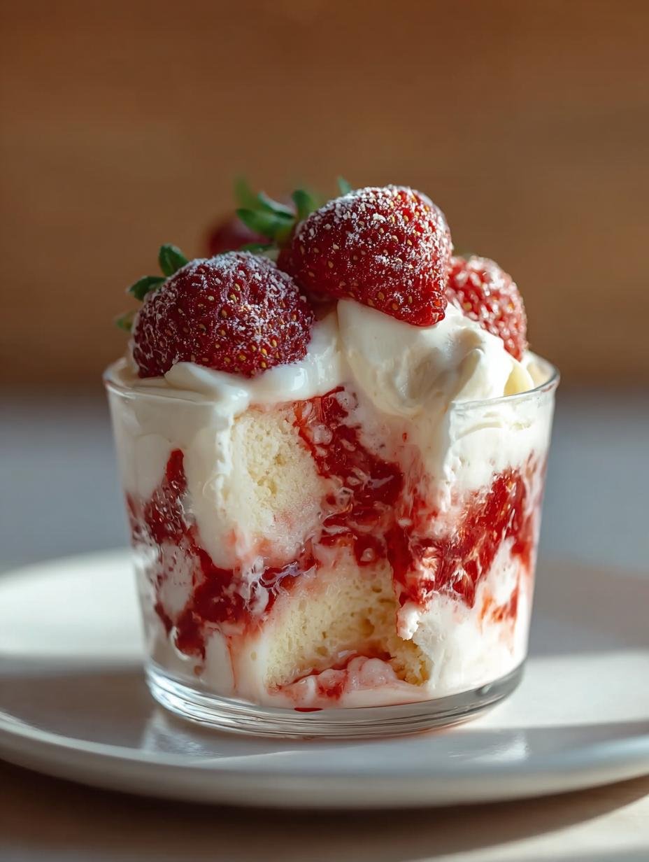 Irresistible Strawberry Shortcake Pudding Recipe for Joy - Strawberry Shortcake Pudding - main visual representation