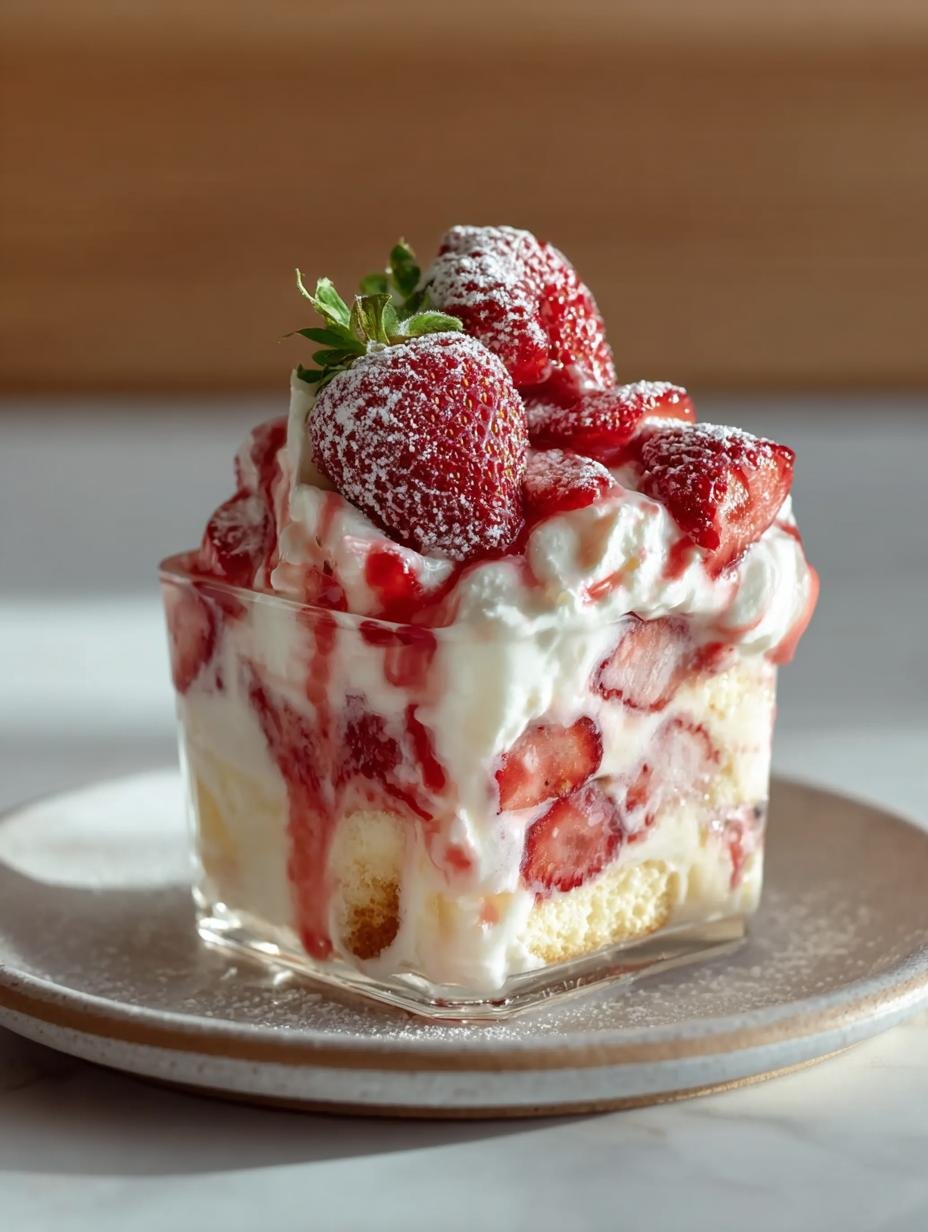 Irresistible Strawberry Shortcake Pudding Recipe for Joy - Strawberry Shortcake Pudding - additional detail